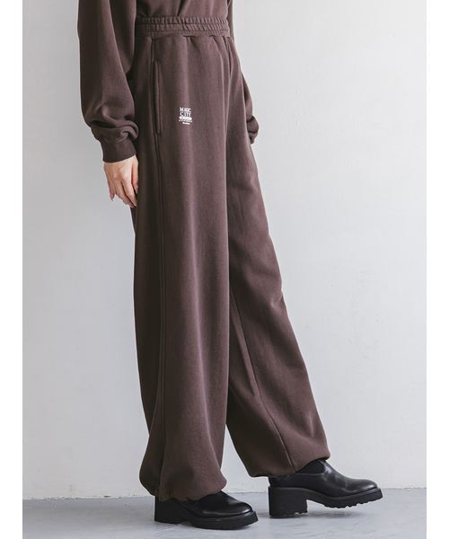 SNIDEL(スナイデル)の「【NUTMEG】コラボスウェットパンツ(その他パンツ・レディース・グレー/ホワイト/グリーン/ブラウン・F)」の9枚目の写真