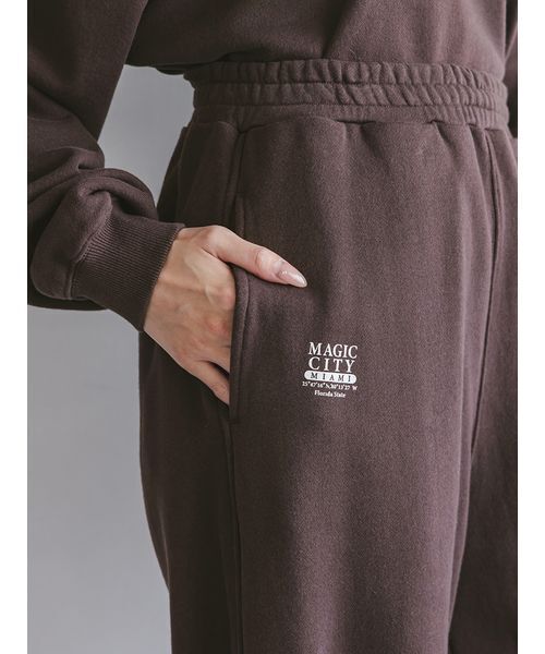 SNIDEL(スナイデル)の「【NUTMEG】コラボスウェットパンツ(その他パンツ・レディース・グレー/ホワイト/グリーン/ブラウン・F)」の11枚目の写真