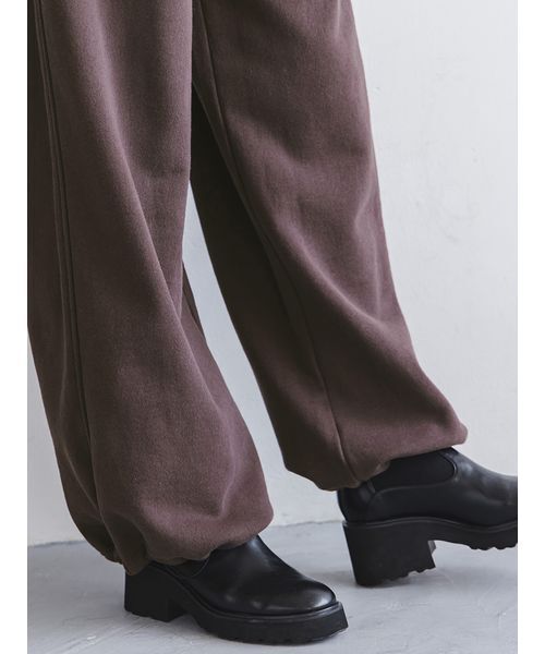 SNIDEL(スナイデル)の「【NUTMEG】コラボスウェットパンツ(その他パンツ・レディース・グレー/ホワイト/グリーン/ブラウン・F)」の12枚目の写真