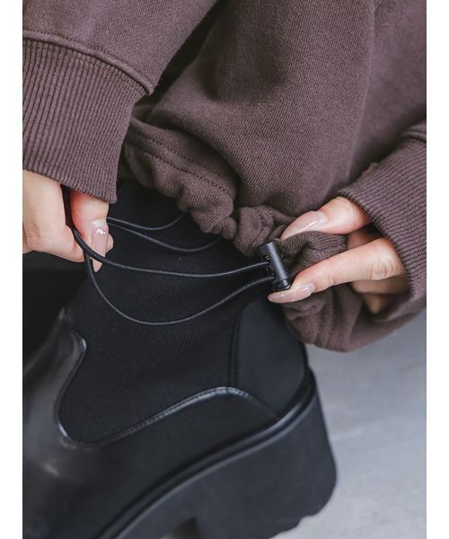 SNIDEL(スナイデル)の「【NUTMEG】コラボスウェットパンツ(その他パンツ・レディース・グレー/ホワイト/グリーン/ブラウン・F)」の14枚目の写真