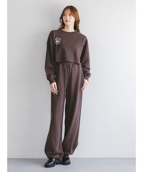 SNIDEL(スナイデル)の「【NUTMEG】コラボスウェットパンツ(その他パンツ・レディース・グレー/ホワイト/グリーン/ブラウン・F)」の16枚目の写真