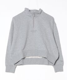 ニューエラ WS SWEAT HALF ZIP GRY