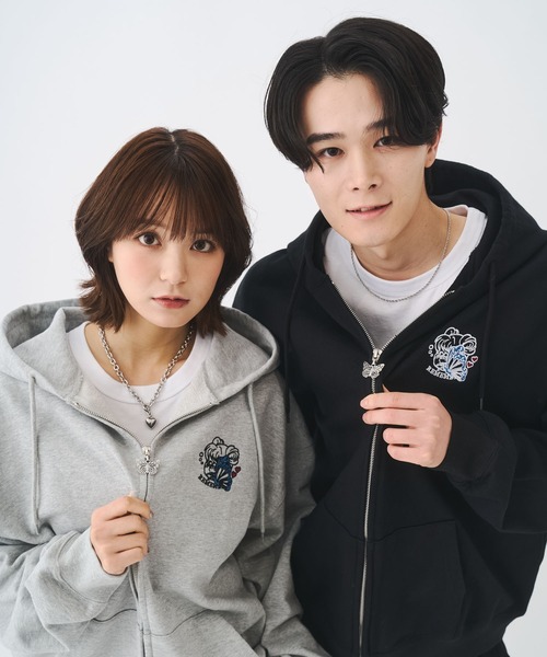 セール】蝶々ジップパーカー（パーカー）｜Remember.（リメンバー）の