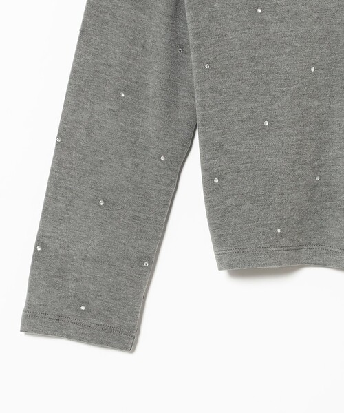 Ray BEAMS（レイビームス）の「ホットフィックス クルーネック カットソー（Tシャツ/カットソー・レディース・ブラック/シルバー・ONE SIZE）」の13枚目の写真