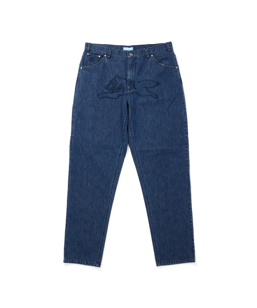 セール】APPLIQUE LOGO BUGGY DENIM PANTS（デニムパンツ）｜ICECREAM