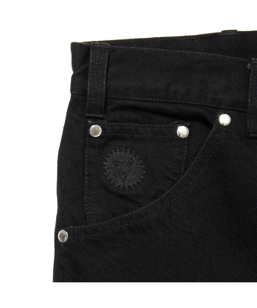 ICECREAM(アイスクリーム)の「APPLIQUE LOGO BUGGY DENIM PANTS(デニムパンツ・メンズ・ブラック/ライトブルー/ブルー・SMALL/MEDIUM/LARGE/X-LARGE)」の14枚目の写真