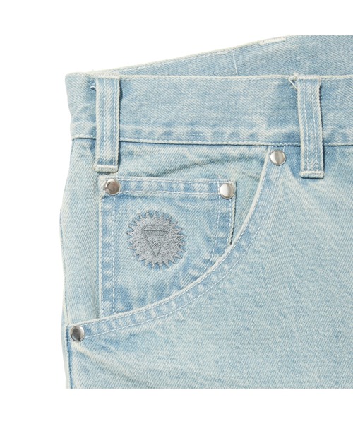 ICECREAM(アイスクリーム)の「APPLIQUE LOGO BUGGY DENIM PANTS(デニムパンツ・メンズ・ブラック/ライトブルー/ブルー・SMALL/MEDIUM/LARGE/X-LARGE)」の15枚目の写真