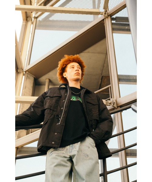 ICECREAM(アイスクリーム)の「APPLIQUE LOGO BUGGY DENIM PANTS(デニムパンツ・メンズ・ブラック/ライトブルー/ブルー・SMALL/MEDIUM/LARGE/X-LARGE)」の13枚目の写真