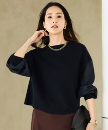 ウールミラノランタンスリーブ ニット