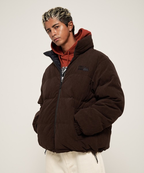 バブルダウンジャケット コーデュロイ（ダウンジャケット/コート