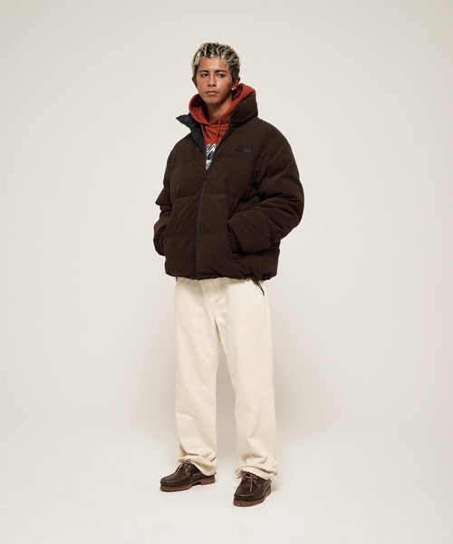 バブルダウンジャケット コーデュロイ（ダウンジャケット/コート