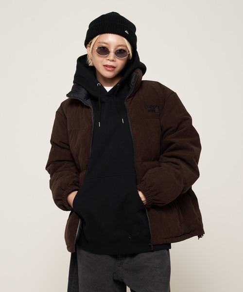 バブルダウンジャケット コーデュロイ（ダウンジャケット/コート