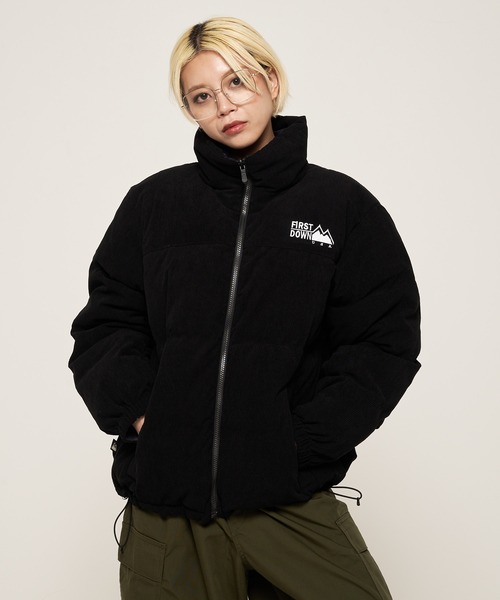 FIRST DOWN（ファーストダウン）の「バブルダウンジャケット コーデュロイ（ダウンジャケット/コート・メンズ・ベージュ/ブラック/ブラウン・M/S/XL/L）」の11枚目の写真