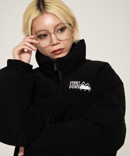 FIRST DOWN（ファーストダウン）の「バブルダウンジャケット コーデュロイ（ダウンジャケット/コート・メンズ・ベージュ/ブラック/ブラウン・M/S/XL/L）」の12枚目の写真