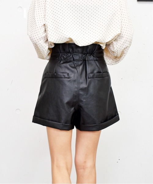 FUN(ファン)の「ゴウヒショートパンツ(その他パンツ・レディース・ブラウン/ブラック・M/S/L)」の4枚目の写真