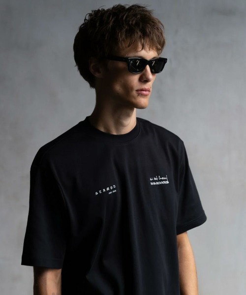 STAMPD（スタンプド）の「【STAMPD】TATTOO RELAXED TEE / ブラック [SLA-M3966TE]（Tシャツ/カットソー・メンズ・ブラック・M）」の5枚目の写真