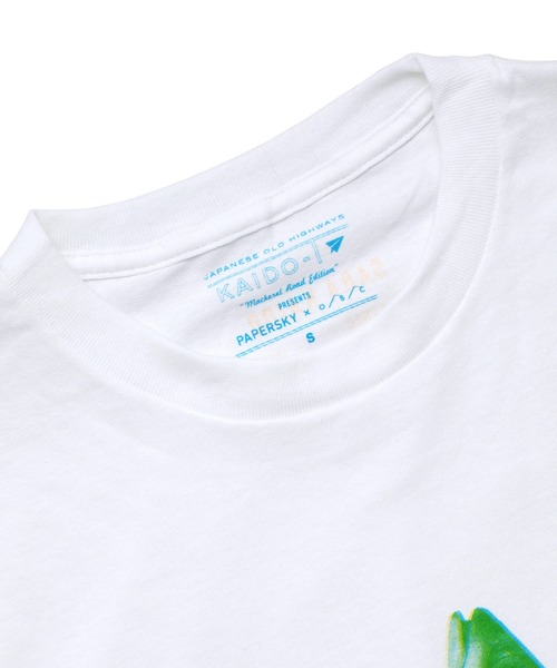 PAPERSKY(ペーパースカイ)の「PAPERSKY ペーパースカイ SABA T サバTシャツ(Tシャツ/カットソー・レディース・ホワイト系その他・S/M/L)」の6枚目の写真