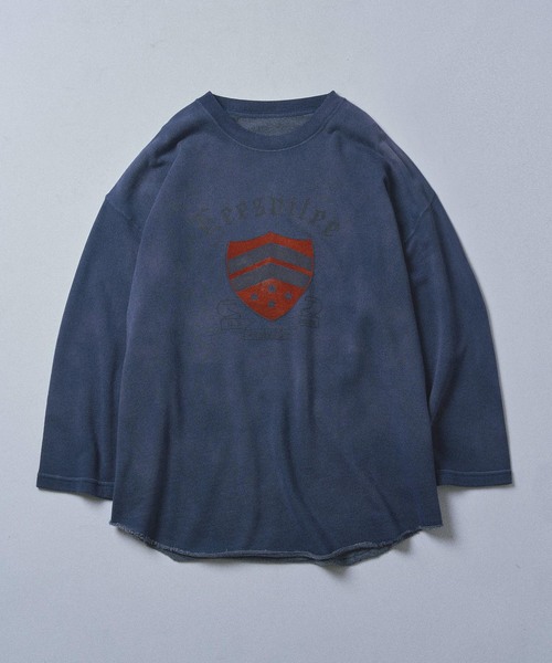 GOOD OLD SHOP】ヴィンテージ加工 9分袖 スウェットTシャツ（Tシャツ