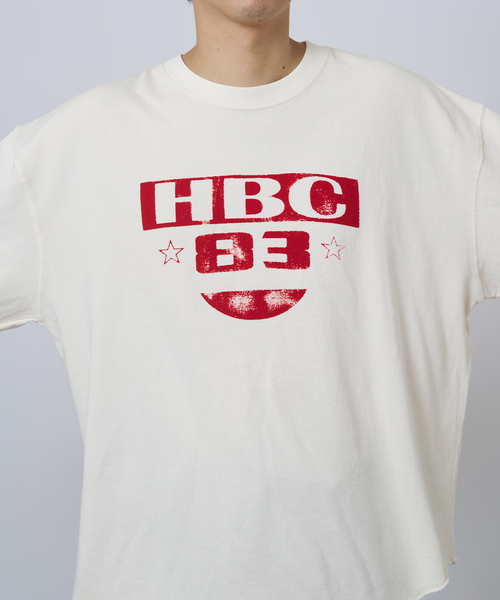 B.C STOCK（ベーセーストック）の「【GOOD OLD SHOP】ヴィンテージ加工 9分袖 スウェットTシャツ（Tシャツ/カットソー・メンズ・ブラック系その他/グレー/ブラック/ネイビー/ホワイト/レッド・FREE）」の12枚目の写真