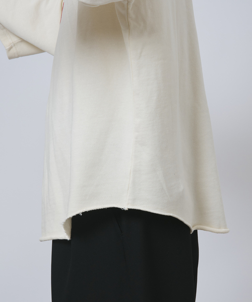 B.C STOCK（ベーセーストック）の「【GOOD OLD SHOP】ヴィンテージ加工 9分袖 スウェットTシャツ（Tシャツ/カットソー・メンズ・ブラック系その他/グレー/ブラック/ネイビー/ホワイト/レッド・FREE）」の15枚目の写真