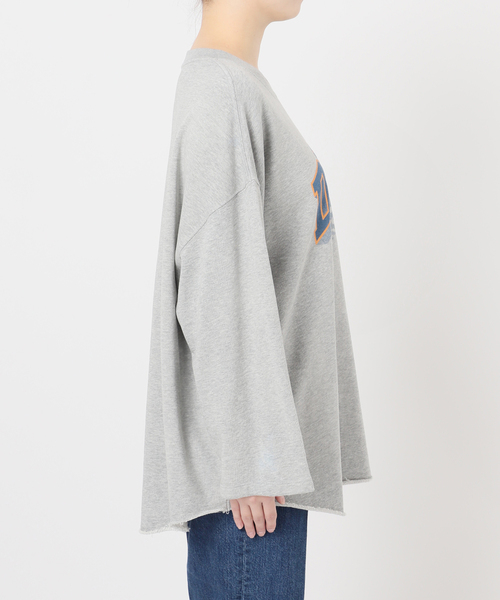 B.C STOCK（ベーセーストック）の「【GOOD OLD SHOP】ヴィンテージ加工 9分袖 スウェットTシャツ（Tシャツ/カットソー・メンズ・ブラック系その他/グレー/ブラック/ネイビー/ホワイト/レッド・FREE）」の21枚目の写真