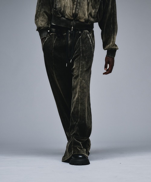 ANDER HUNK(アンダーハンク)の「Velours Baggy Track Pants / ベロアバギートラックパンツ(その他パンツ・メンズ・ブラック/その他・MEDIUM/LARGE/SMALL)」の20枚目の写真