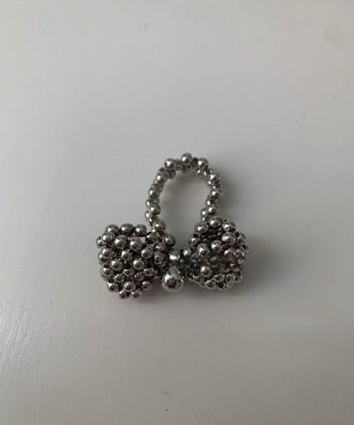 Vipoa(ヴィポア)の「SILVER RIBBON BEADS RING(リング・レディース・シルバー・FREE)」の20枚目の写真