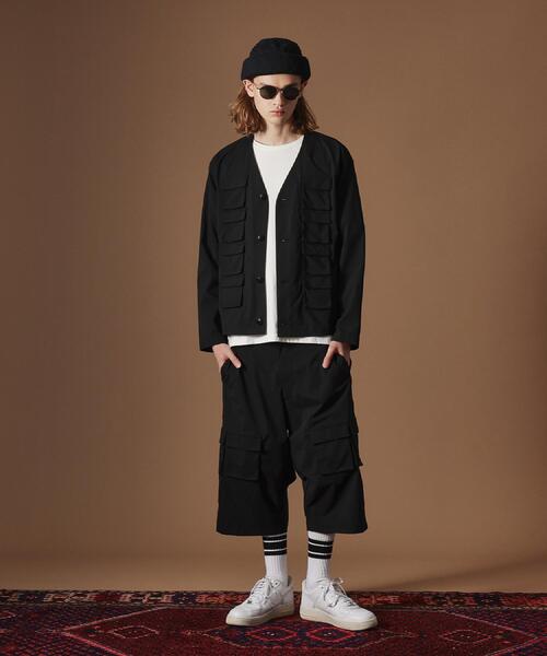 40ｃｔ＆525（フォーティーカラッツアンドゴーニーゴ）の「エリナシカバーオール（ブルゾン・メンズ・ブラック/サンドベージュ・03/02）」の8枚目の写真