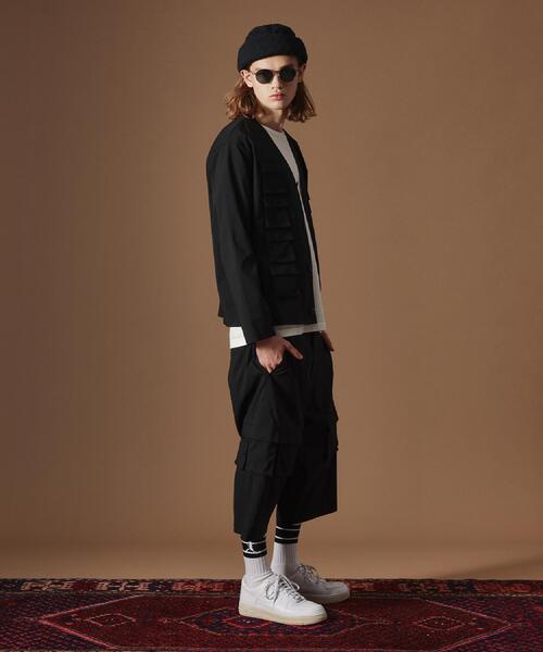 40ｃｔ＆525（フォーティーカラッツアンドゴーニーゴ）の「エリナシカバーオール（ブルゾン・メンズ・ブラック/サンドベージュ・03/02）」の9枚目の写真