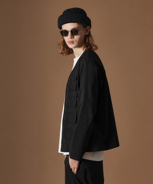 40ｃｔ＆525（フォーティーカラッツアンドゴーニーゴ）の「エリナシカバーオール（ブルゾン・メンズ・ブラック/サンドベージュ・03/02）」の15枚目の写真