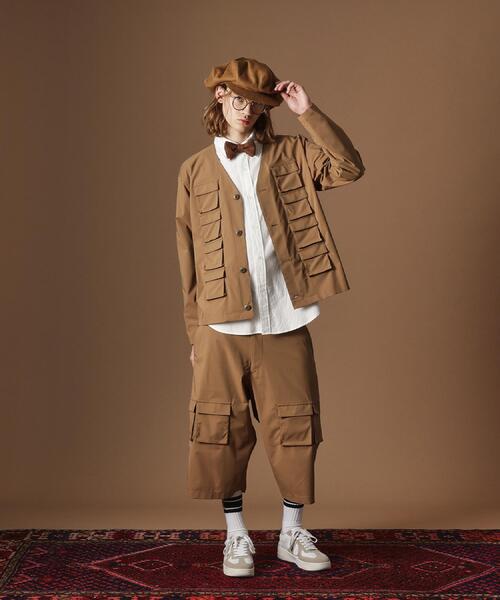 40ｃｔ＆525（フォーティーカラッツアンドゴーニーゴ）の「エリナシカバーオール（ブルゾン・メンズ・ブラック/サンドベージュ・03/02）」の11枚目の写真