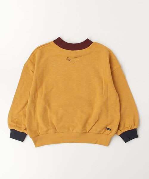 F.O.KIDS（エフオーキッズ）の「F.O.KIDS/エフオーキッズ PEANUTS レトロPOP クルーネック 4柄トレーナー ビッグシルエット（スウェット・キッズ・パープル/イエロー/レインボー/キナリ・130/140/150/160）」の5枚目の写真