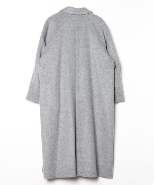 CINOH(チノ)の「BEAVER CLOTH LONG COAT(その他アウター・レディース・グレー・38/36)」の14枚目の写真