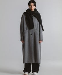 CINOH（チノ）の「BEAVER CLOTH LONG COAT（その他アウター）」