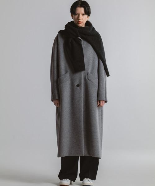 BEAVER CLOTH LONG COAT（その他アウター）｜CINOH（チノ）の