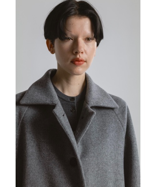 CINOH(チノ)の「BEAVER CLOTH LONG COAT(その他アウター・レディース・グレー・38/36)」の13枚目の写真