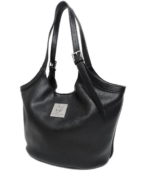 CRYSTAL BALL(クリスタルボール)の「ヒッピープレートバケットバッグ(トートバッグ・レディース・ブラック/オフホワイト/キャメル・FREE)」の5枚目の写真