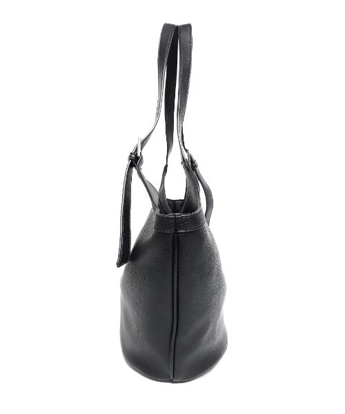 CRYSTAL BALL(クリスタルボール)の「ヒッピープレートバケットバッグ(トートバッグ・レディース・ブラック/オフホワイト/キャメル・FREE)」の6枚目の写真