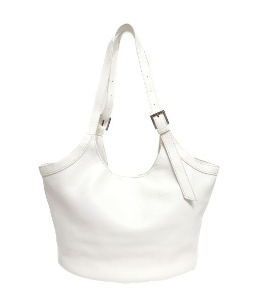 CRYSTAL BALL(クリスタルボール)の「ヒッピープレートバケットバッグ(トートバッグ・レディース・ブラック/オフホワイト/キャメル・FREE)」の14枚目の写真