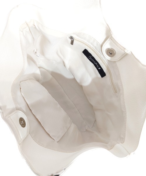 CRYSTAL BALL(クリスタルボール)の「ヒッピープレートバケットバッグ(トートバッグ・レディース・ブラック/オフホワイト/キャメル・FREE)」の16枚目の写真