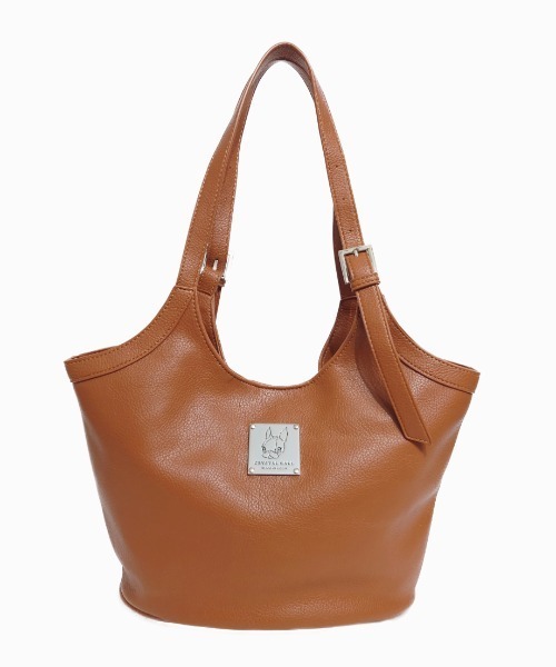 CRYSTAL BALL(クリスタルボール)の「ヒッピープレートバケットバッグ(トートバッグ・レディース・ブラック/オフホワイト/キャメル・FREE)」の19枚目の写真