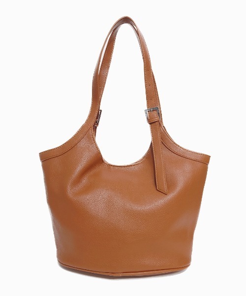 CRYSTAL BALL(クリスタルボール)の「ヒッピープレートバケットバッグ(トートバッグ・レディース・ブラック/オフホワイト/キャメル・FREE)」の22枚目の写真