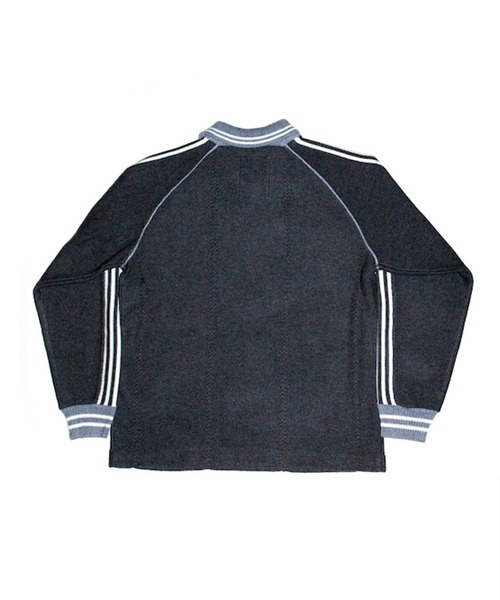 RICE NINE TEN(ライスナインテン)の「KNITTING SOCCER JERSEY(ニット/セーター・メンズ・ダークグレー・1/2)」の4枚目の写真