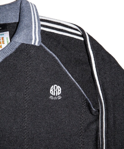 RICE NINE TEN(ライスナインテン)の「KNITTING SOCCER JERSEY(ニット/セーター・メンズ・ダークグレー・1/2)」の2枚目の写真
