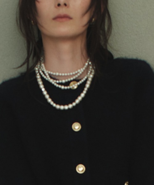 バロックパールロングネックレス（ネックレス）｜anuans（アニュアンス