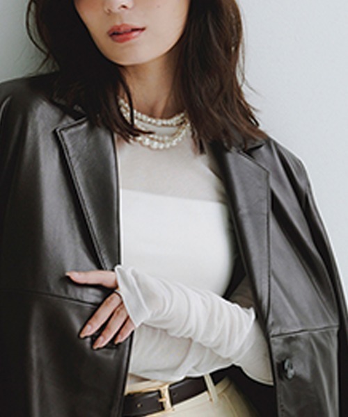 バロックパールロングネックレス（ネックレス）｜anuans（アニュアンス