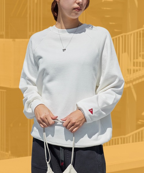 Healthknit(ヘルスニット)の「Healthknit/ヘルスニット Healthknit CLASSIC SWEAT CREW NECK L/S ラグランスリーブ スタンダードウェイト スウェット(スウェット・メンズ・ブラック/ネイビー/グレー/ホワイト/サックスブルー・M/L/XL)」の2枚目の写真