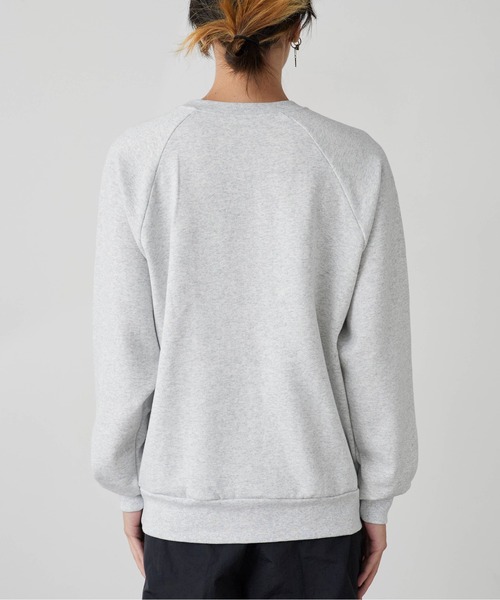Healthknit(ヘルスニット)の「Healthknit/ヘルスニット Healthknit CLASSIC SWEAT CREW NECK L/S ラグランスリーブ スタンダードウェイト スウェット(スウェット・メンズ・ブラック/ネイビー/グレー/ホワイト/サックスブルー・M/L/XL)」の7枚目の写真