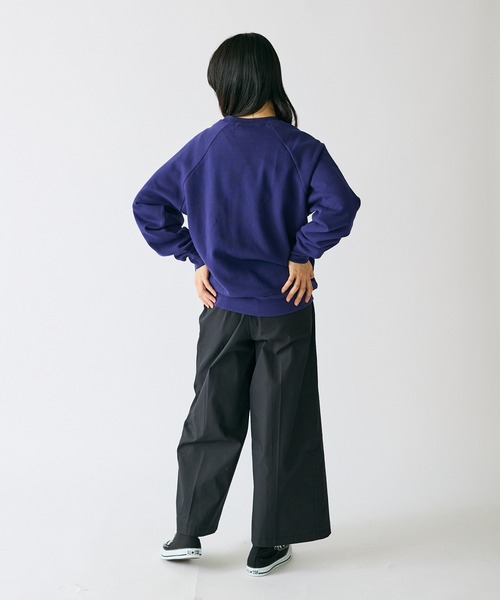 Healthknit(ヘルスニット)の「Healthknit/ヘルスニット Healthknit CLASSIC SWEAT CREW NECK L/S ラグランスリーブ スタンダードウェイト スウェット(スウェット・メンズ・ブラック/ネイビー/グレー/ホワイト/サックスブルー・M/L/XL)」の8枚目の写真