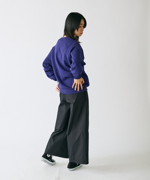 Healthknit(ヘルスニット)の「Healthknit/ヘルスニット Healthknit CLASSIC SWEAT CREW NECK L/S ラグランスリーブ スタンダードウェイト スウェット(スウェット・メンズ・ブラック/ネイビー/グレー/ホワイト/サックスブルー・M/L/XL)」の19枚目の写真